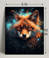 Mystical Fox Poster PosterGoat