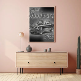 Cruisin Woodward 2025 Poster