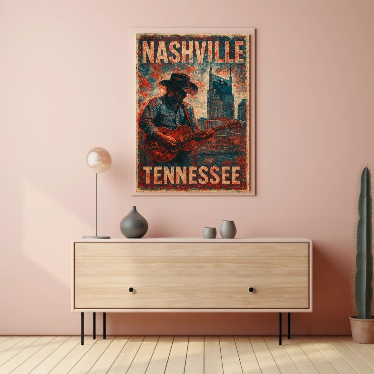 Nashville Vibes Poster