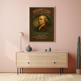 Abraham Clark A Legacy of Resilience Poster