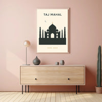 Taj Mahal Agra, India Poster PosterGoat