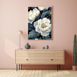 Floral Elegance Wall Art Print for Home Decor