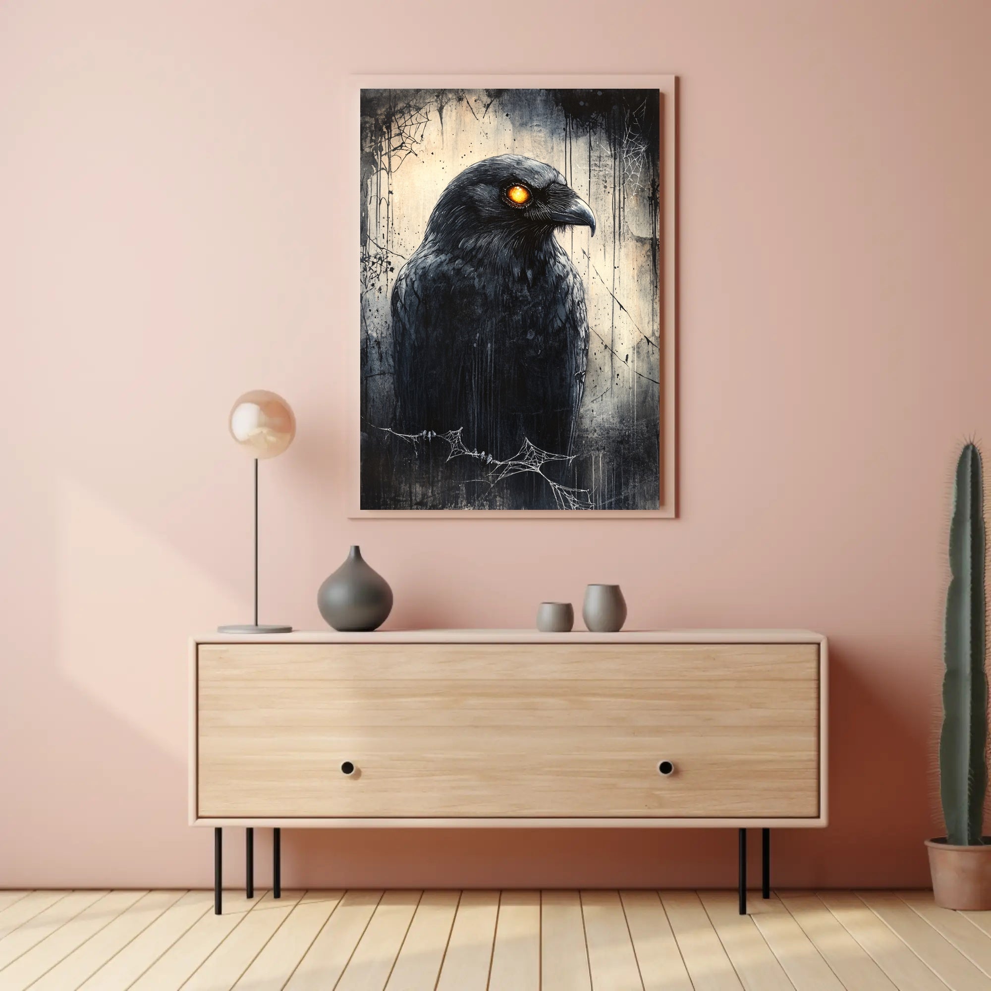 The Enigmatic Raven Poster