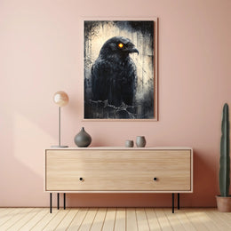 The Enigmatic Raven Poster