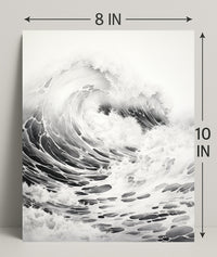 The Power Of The Ocean Poster