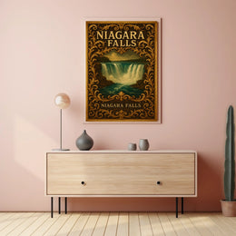 Niagara Falls Vintage Vintage Poster