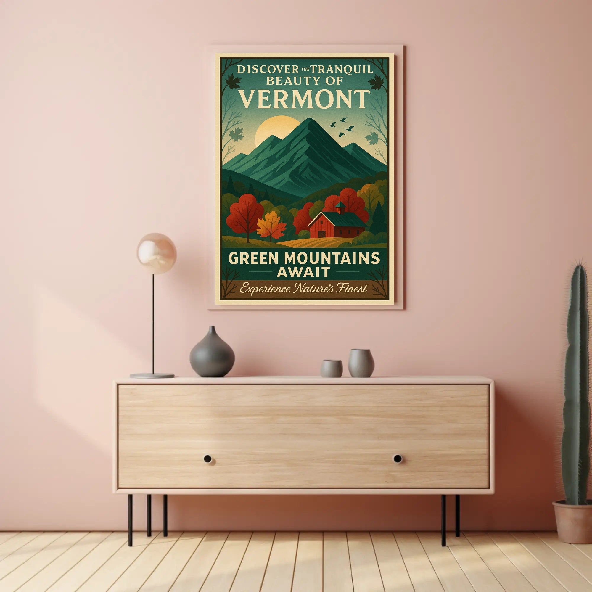 Vermont Scenic Beauty Wall Art Print