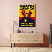 Martin Van Buren 8Th President Poster