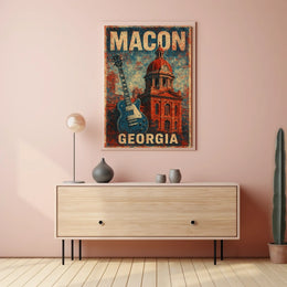 Macon Musical Heritage Wanderlust Photography Poster