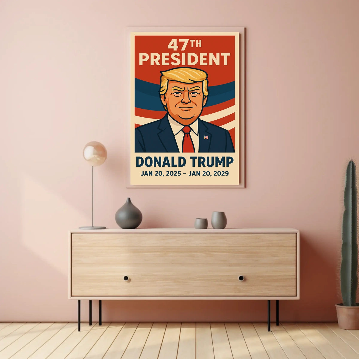 Donald Trump The Pinnacle of Leadership Poster
