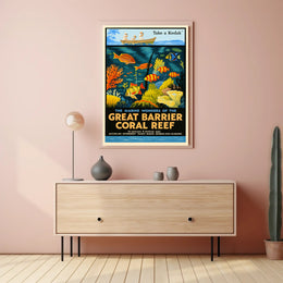 Marine Wonders of the Great Barrier Reef Poster PosterGoat