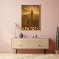 New York Skyline Poster