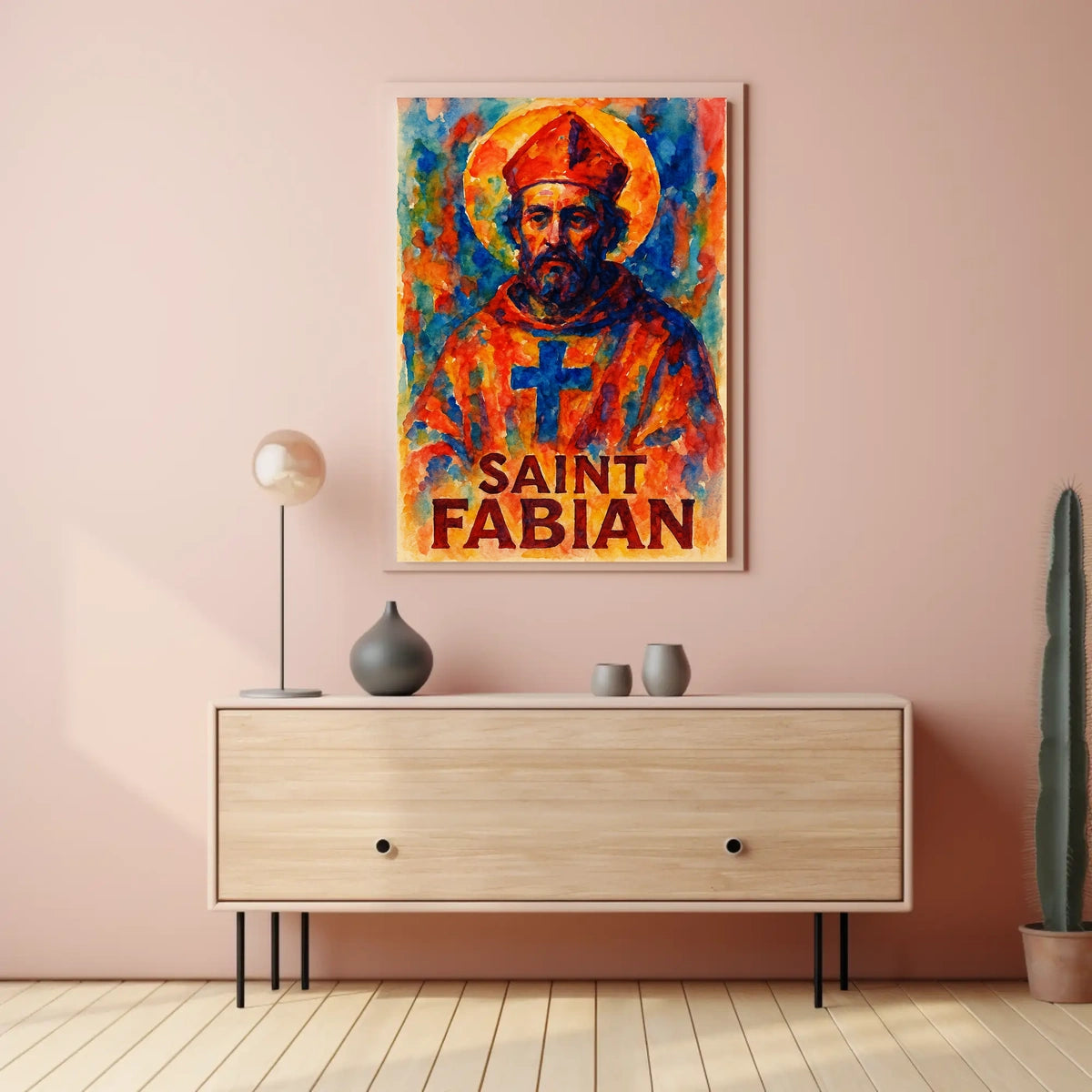 Saint Fabian Poster