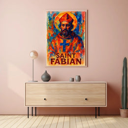 Saint Fabian Poster
