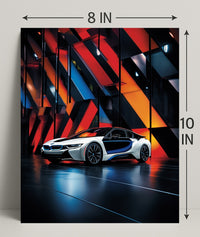 Futuristic Elegance Poster