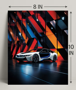 Futuristic Elegance Poster