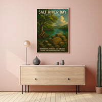 Salt River Bay Virgin Islands Poster