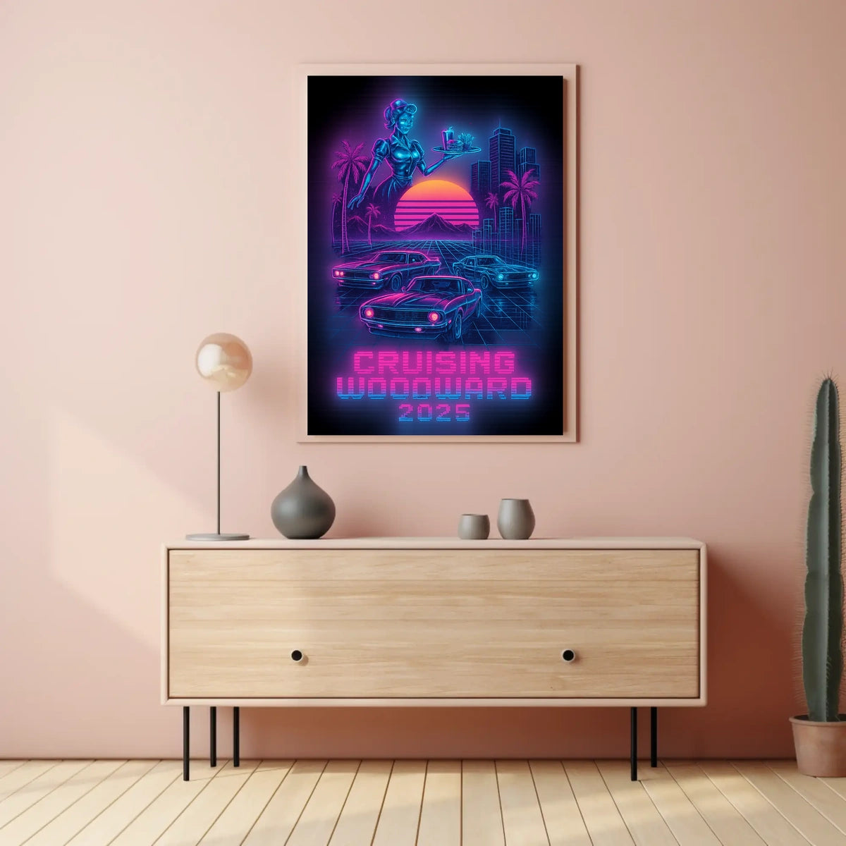 Cruising Woodward 2025 Poster
