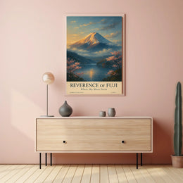 Reverence of Fuji Poster