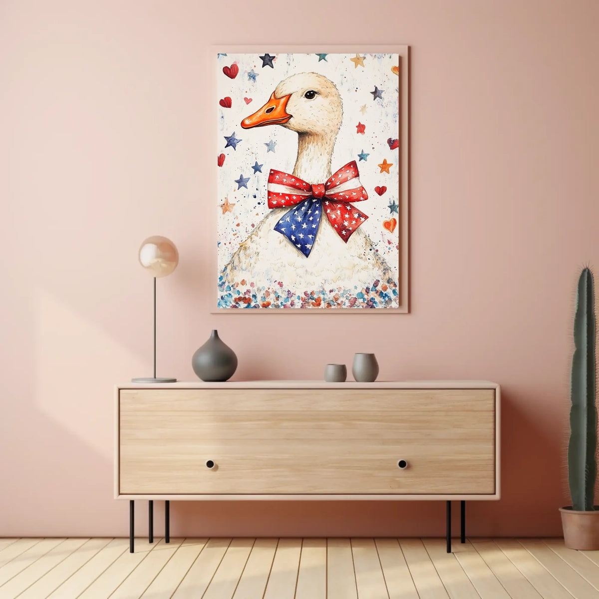 patriotic goose Poster