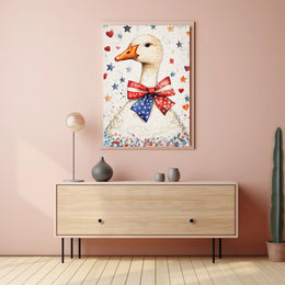 patriotic goose Poster
