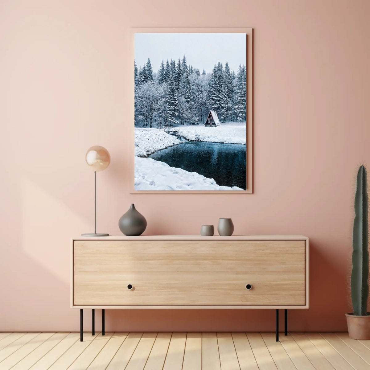 Winter Wonderland Retreat Poster