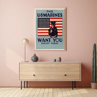 The U.S. Marines Recruitment Poster PosterGoat