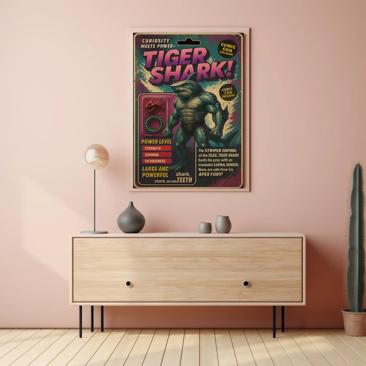 Tiger Shark Comic Con Exclusive Poster