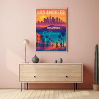 Explore the Magic of Los Angeles Poster PosterGoat