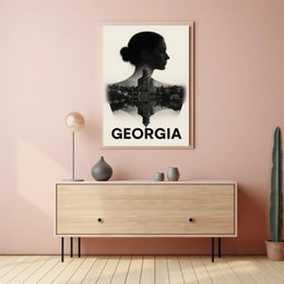 Georgia A Fusion of Identity and Architecture Poster