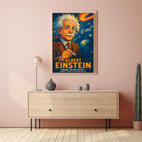 Albert Einstein Theory Of Relativity Poster