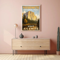 Yosemite National Park Poster PosterGoat