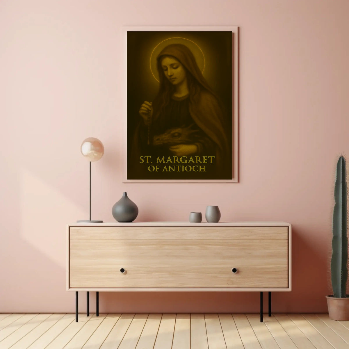 St. Margaret Of Antioch Poster