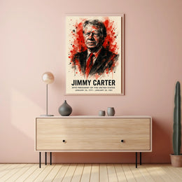 Jimmy Carter 39Th President Poster