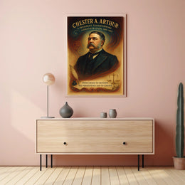 Chester A. Arthur A President Transforming Administration Poster PosterGoat