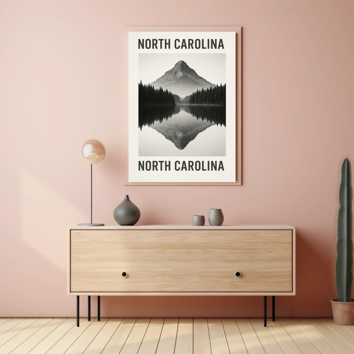 North Carolina Reflections Poster