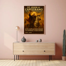 St. John of Capistrano The Warrior Saint Poster