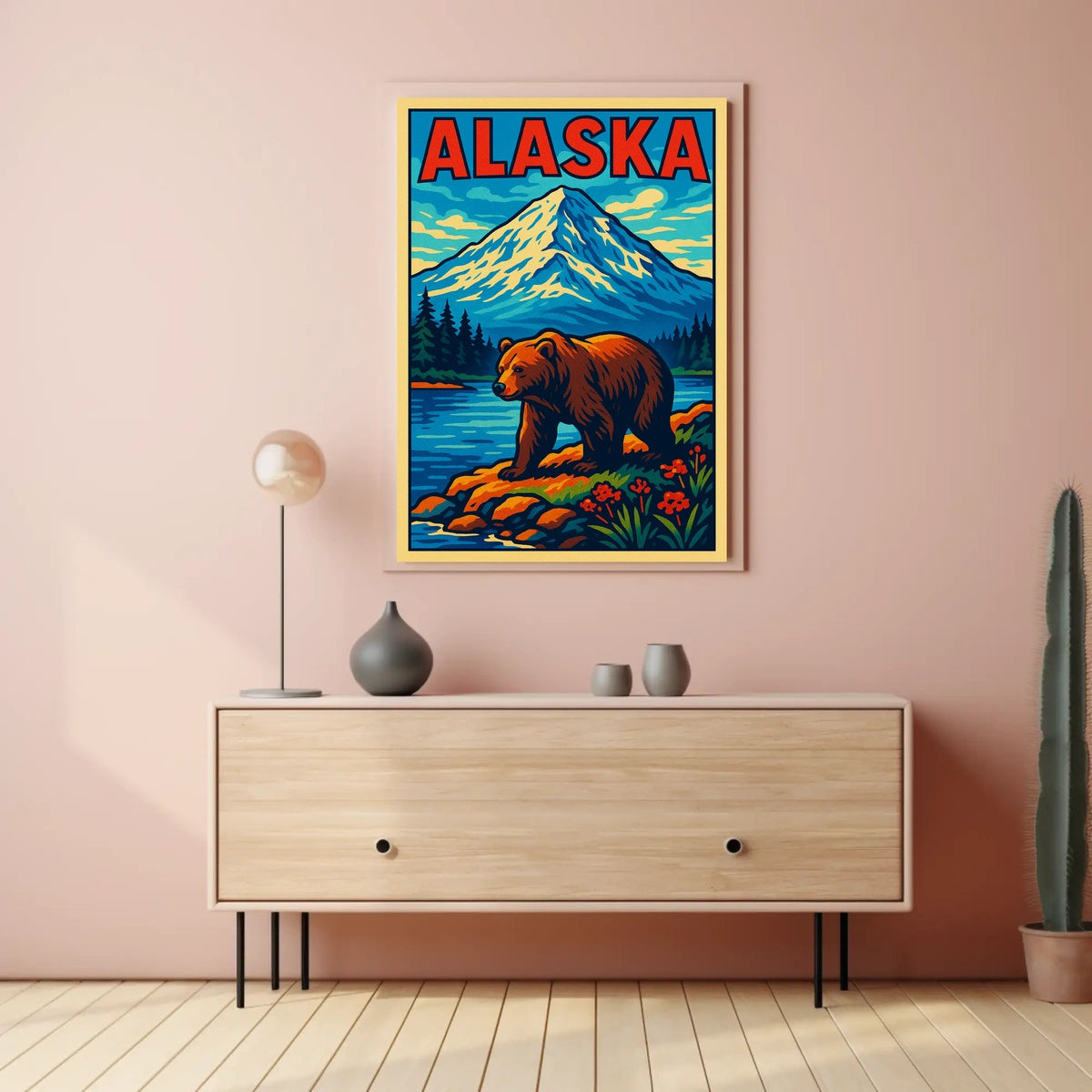 Majestic Alaska Poster