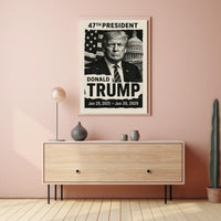 Patriotic Leadership Campaign Poster for Presidential Election