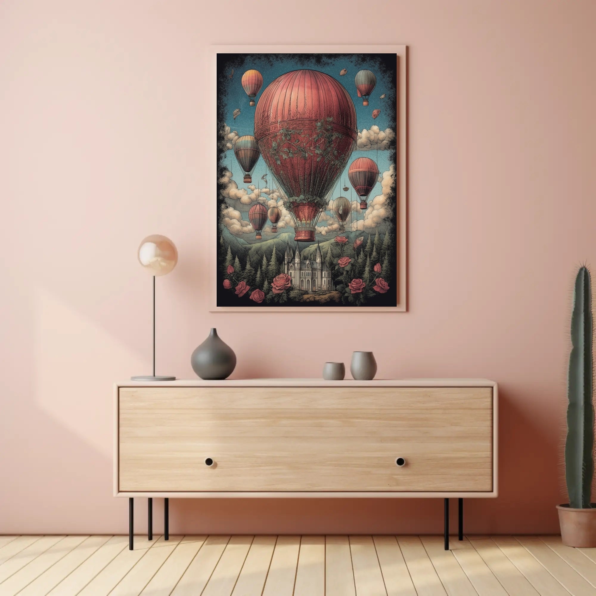 Enchanted Balloon Voyage Poster