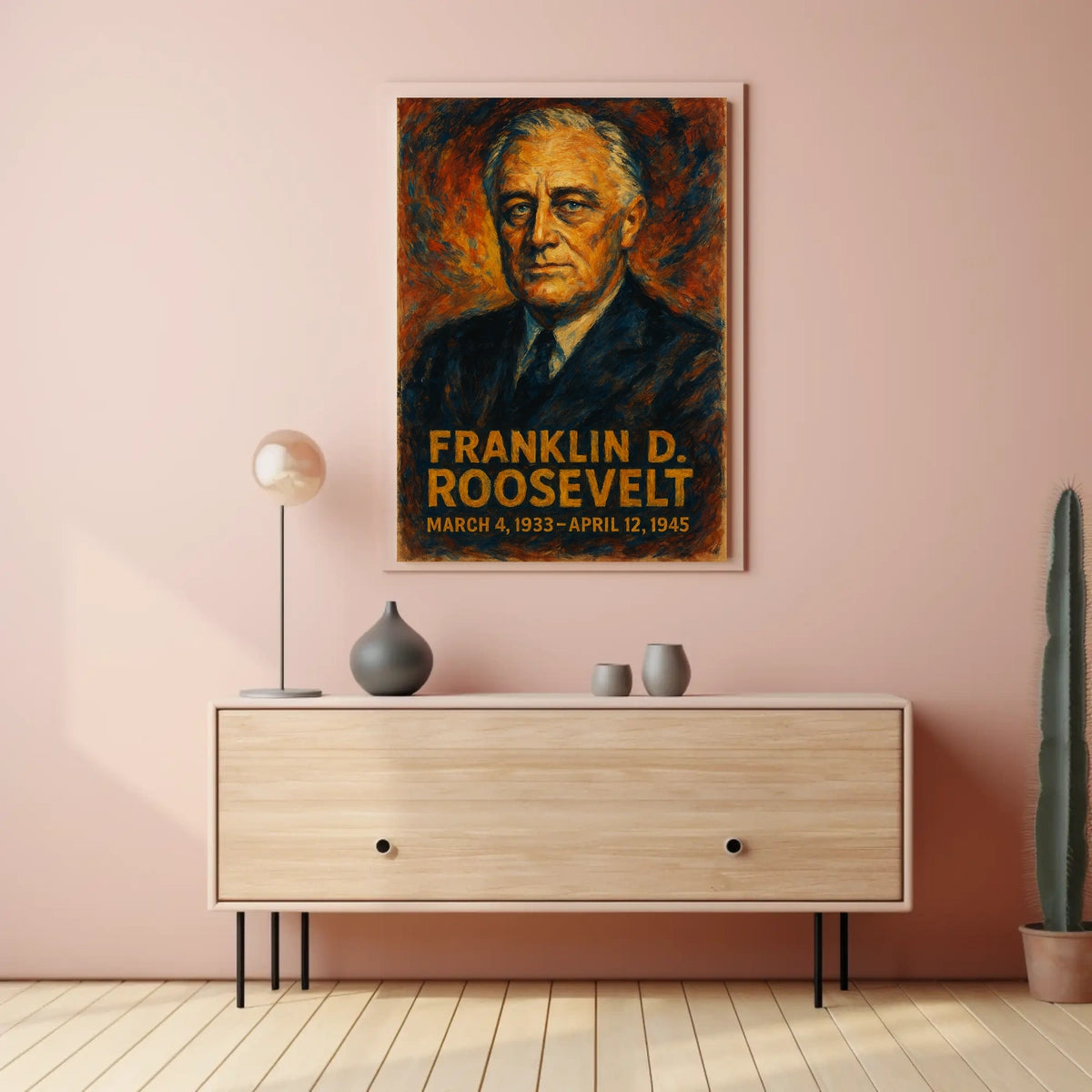 Franklin D. Roosevelt Poster
