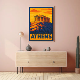 Athens The Parthenon Poster