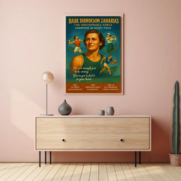 Babe Didrikson Zaharias The Unstoppable Force Poster