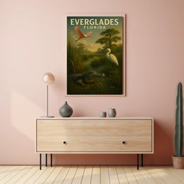 Everglades Wildlife Poster