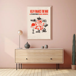 Support the War Effort Poster PosterGoat