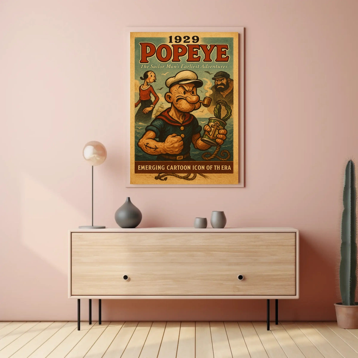 Popeye 1929 Art Poster POP-43