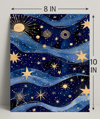Celestial Cosmic Dreams in Space or Astronomy Poster