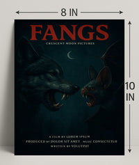Fangs Poster PosterGoat