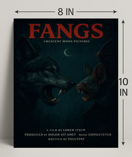 Fangs Poster PosterGoat