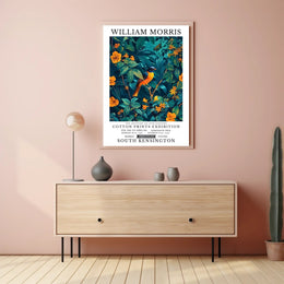 The Artistry of William Morris Exhibition Artistic Poster